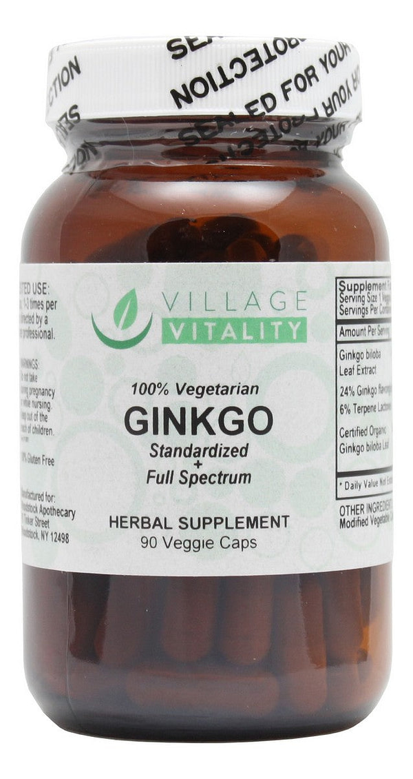 Ginkgo - 90 Capsules - Front