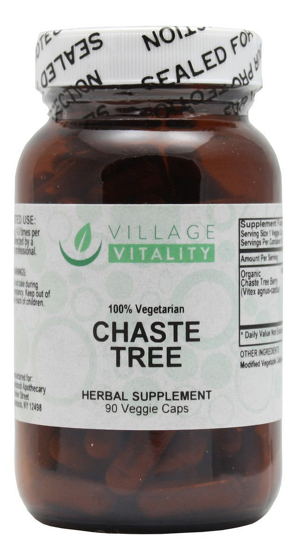 Chaste Tree - 90 Capsules - Front