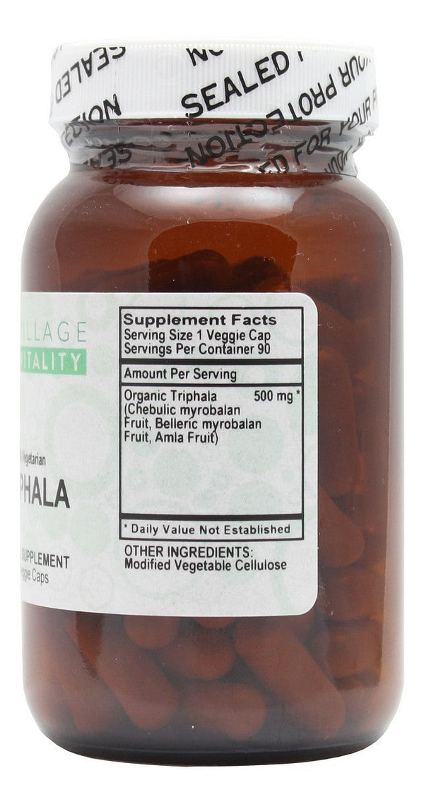 Triphala - 90 Capsules - Supplement Facts