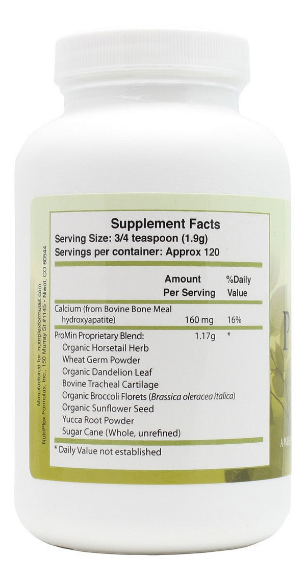 Promin Complex - 8 oz Powder - Supplement Facts