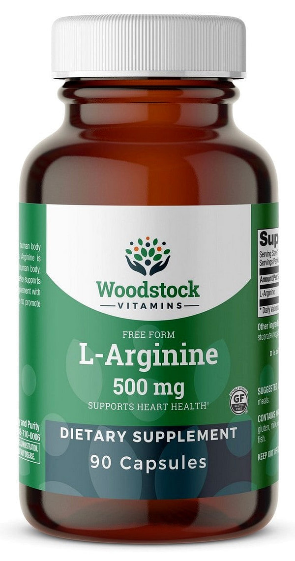L-Arginine 500 mg - 90 Capsules
