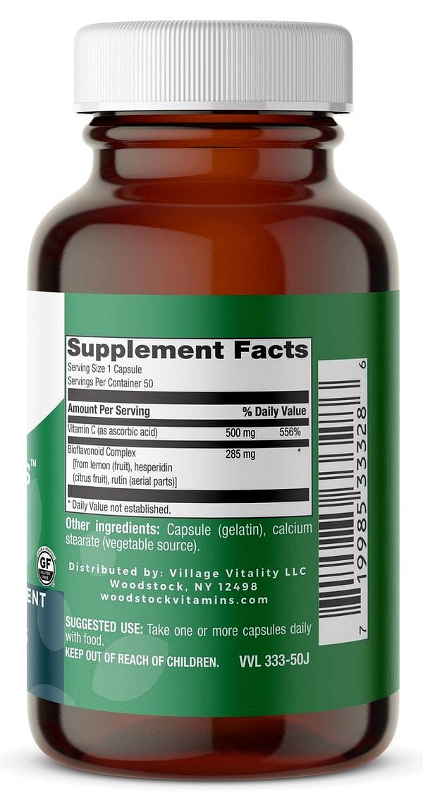 Bio C Caps Vitamin C With Bioflavonoids - 50 Capsules