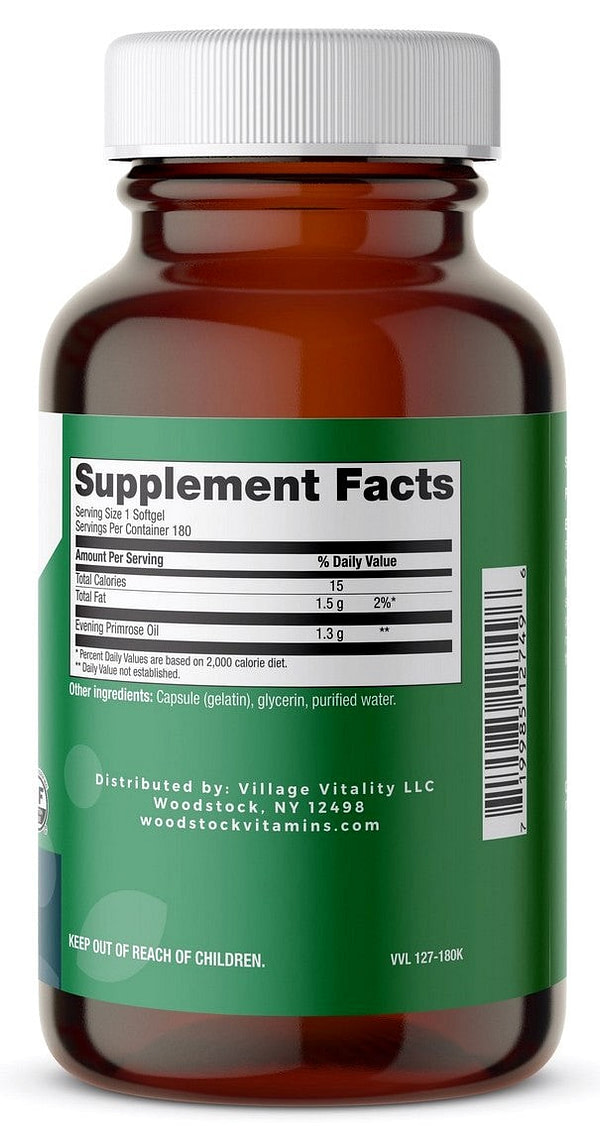 Evening Primrose Oil 1,300 mg - 180 Softgels