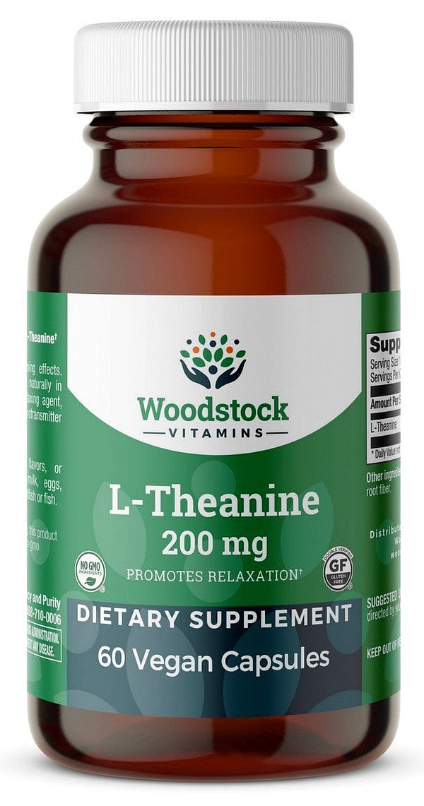 L-Theanine 200 mg - 60 Capsules