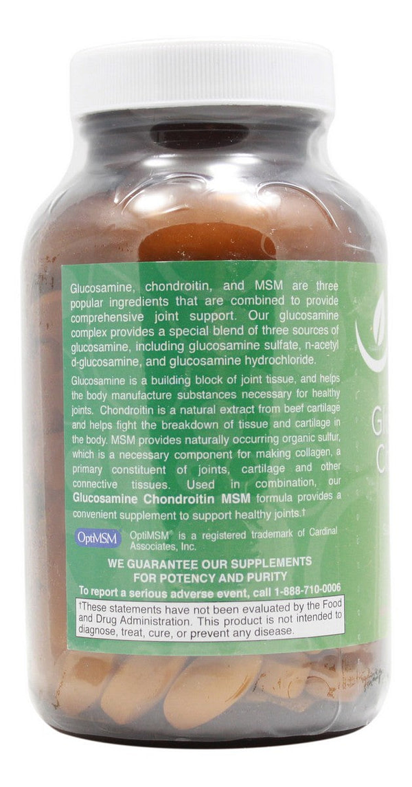 Glucosamine Chondroitin MSM - 120 Tablets - Info