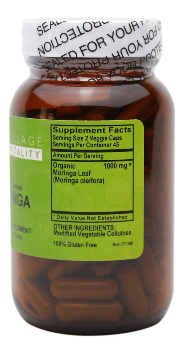 Moringa - 90 Capsules - Supplement Facts