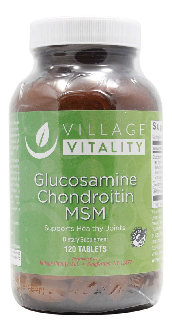 Glucosamine Chondroitin MSM - 120 Tablets - Front