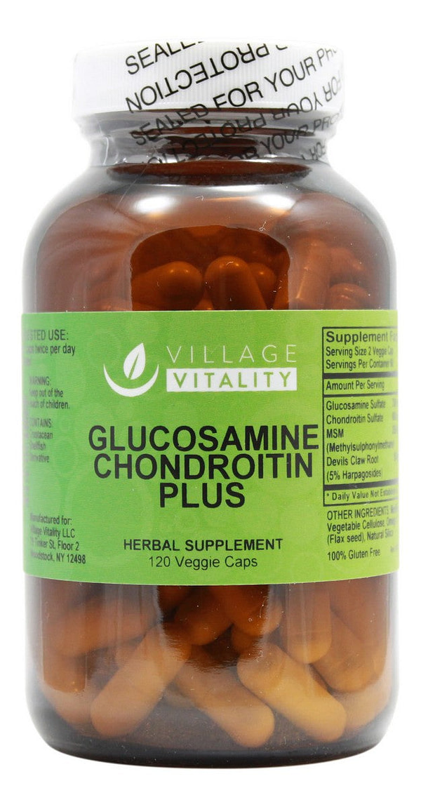 Glucosamine Chondroitin Plus - 120 Capsules - Front