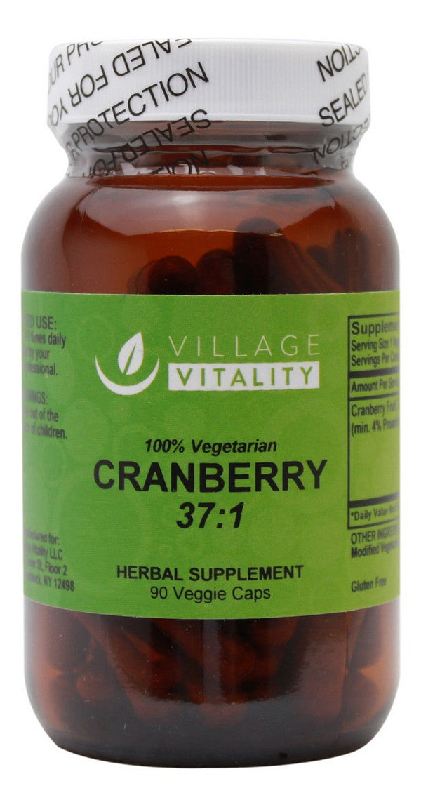 Cranberry 37:1 - 90 Capsules - Front