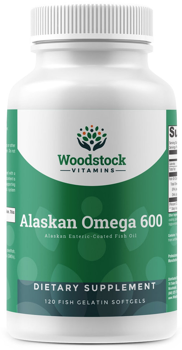Alaskan Omega 600 - 120 Softgels