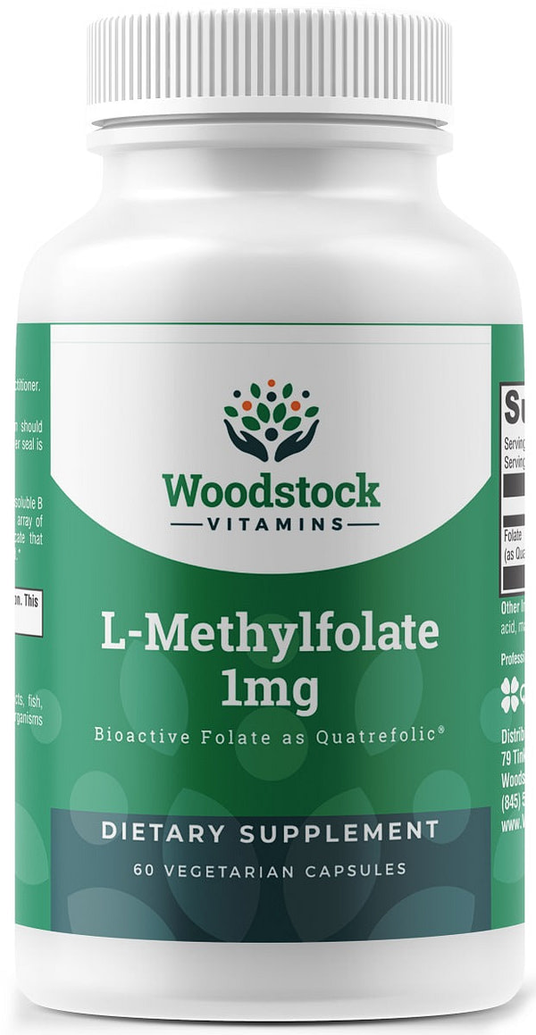 L-Methylfolate 1mg - 60 Capsules