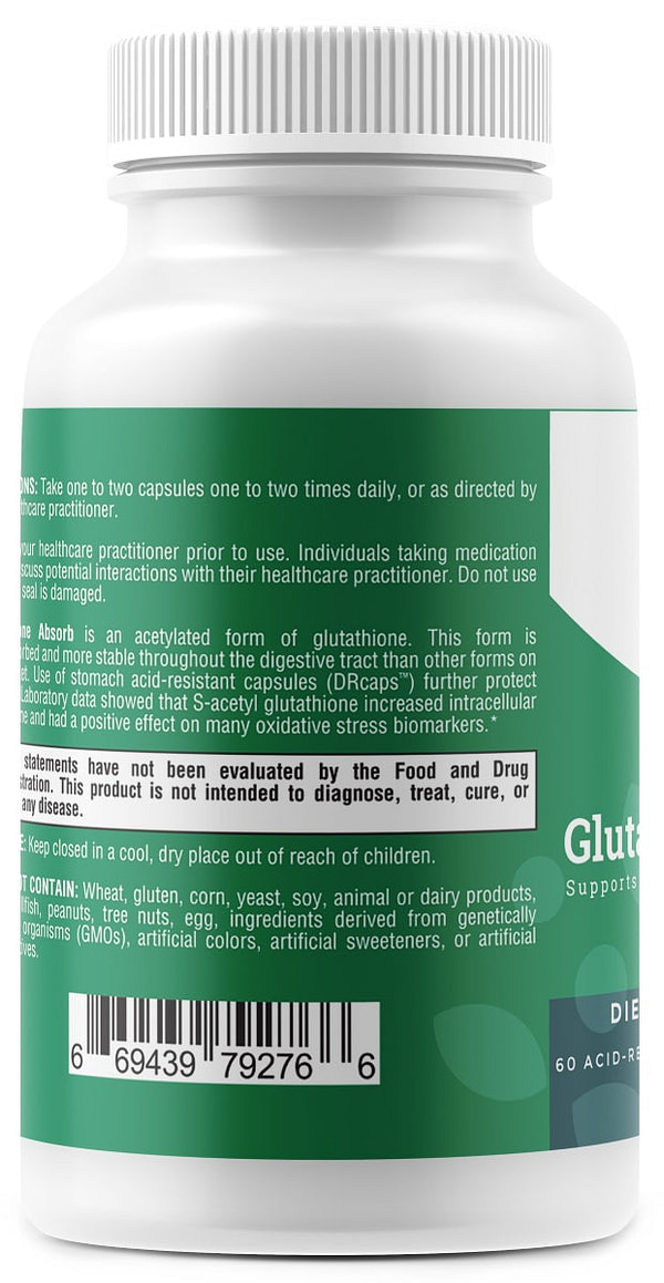 Glutathione Absorb - 60 Capsules