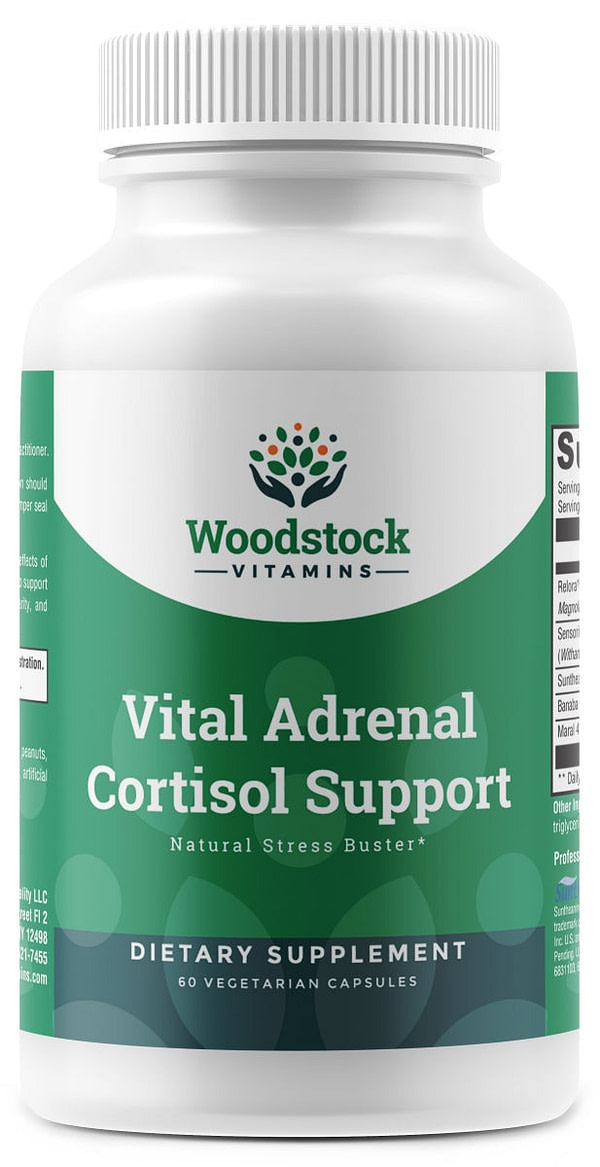 Vital Adrenal Cortisol Support - 60 Capsules