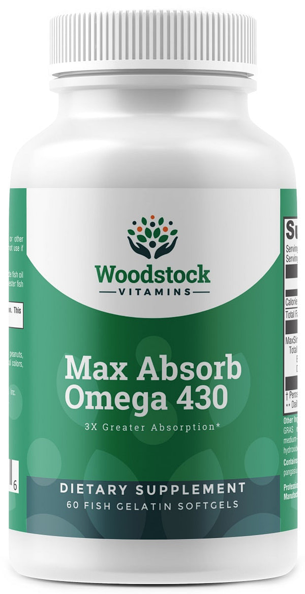 Max Absorb Omega 430 - 60 Softgels
