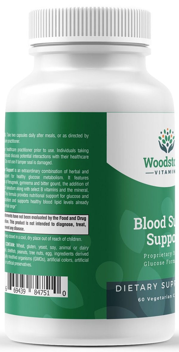 Blood Sugar Support - 60 capsules