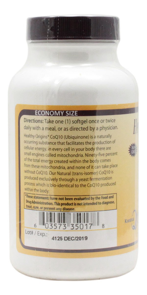 CoQ10 100 mg - 150 Softgels - Information