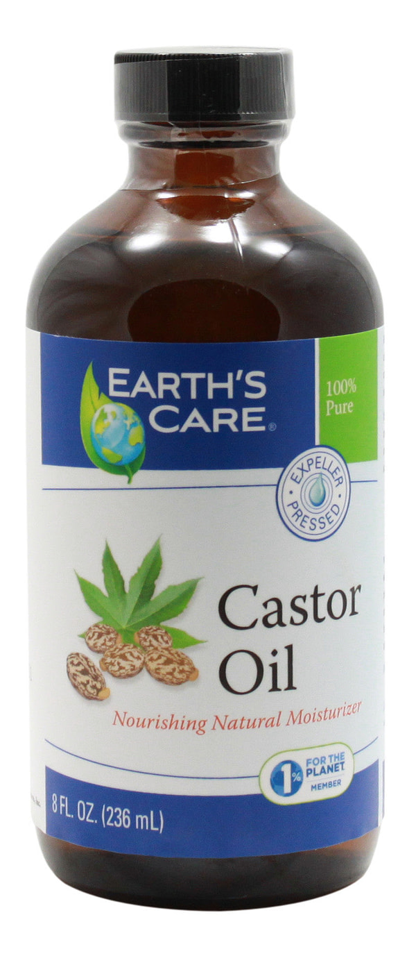 Castor Oil - 8 oz Liquid - Front