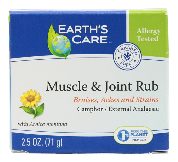 Muscle & Joint Rub - 2.5 oz Cream Front