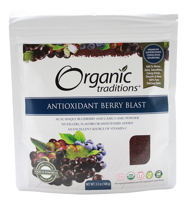 Antioxidant Berry Blast - 3.5 oz - Front