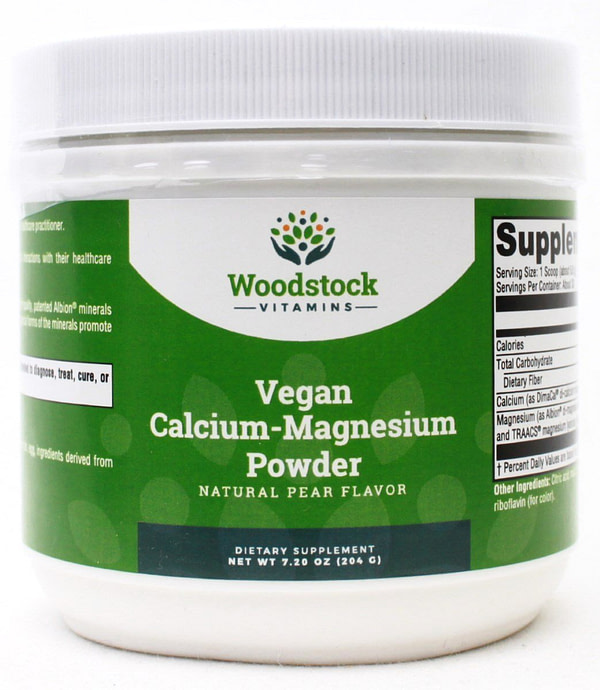 Vegan Calcium-Magnesium Powder - 7.20 oz