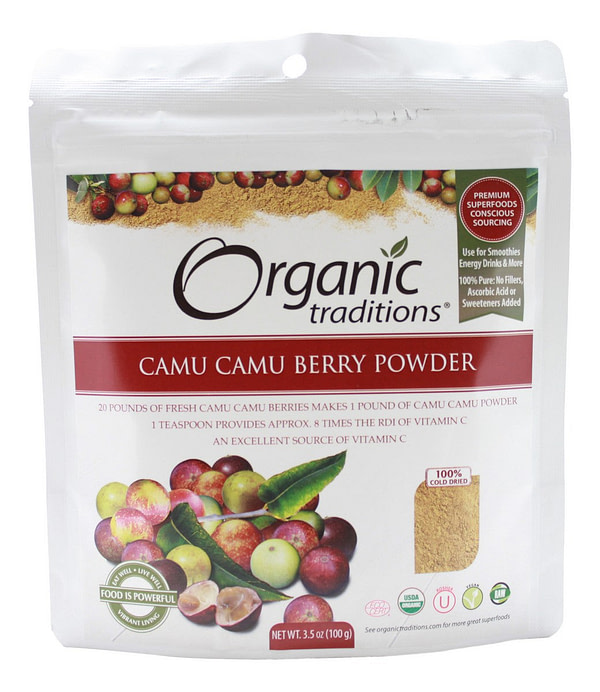 Camu Camu Berry Powder - 3.5 oz - Front