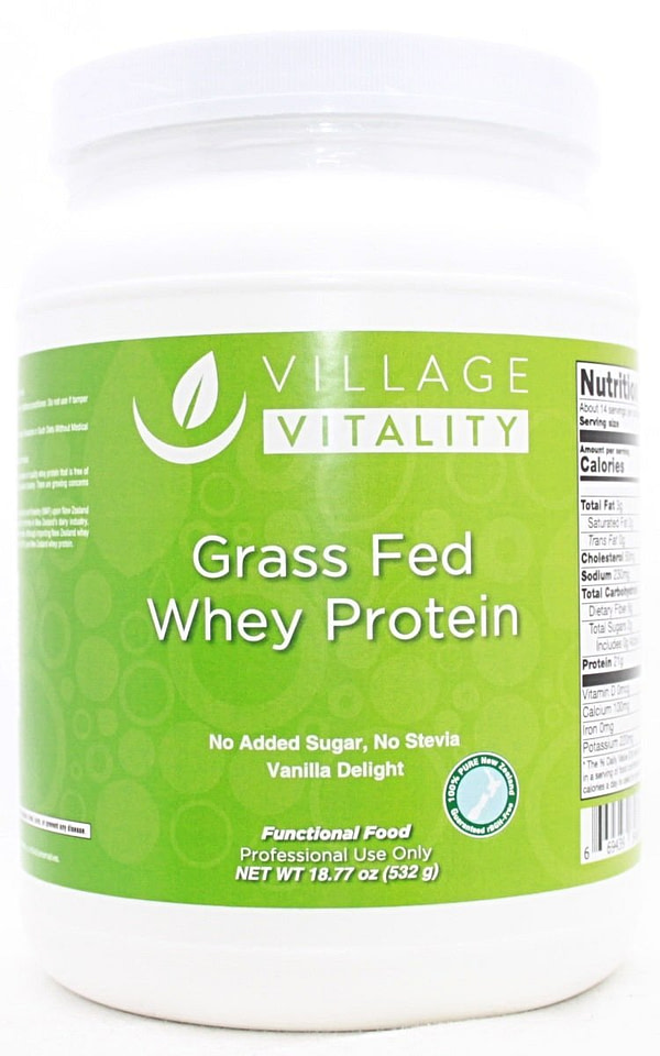 Grass Fed Whey Protein Vanilla - 18.77oz