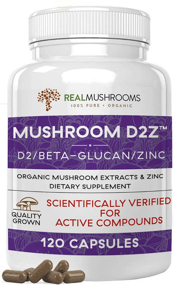 Mushroom D2Z - 120 Capsules