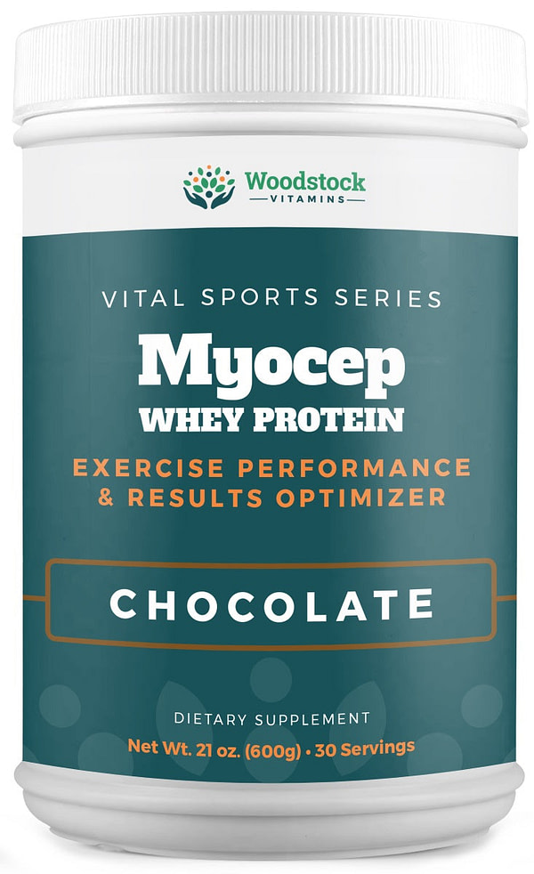 Myocep Whey Protein Powder Chocolate - 21 oz
