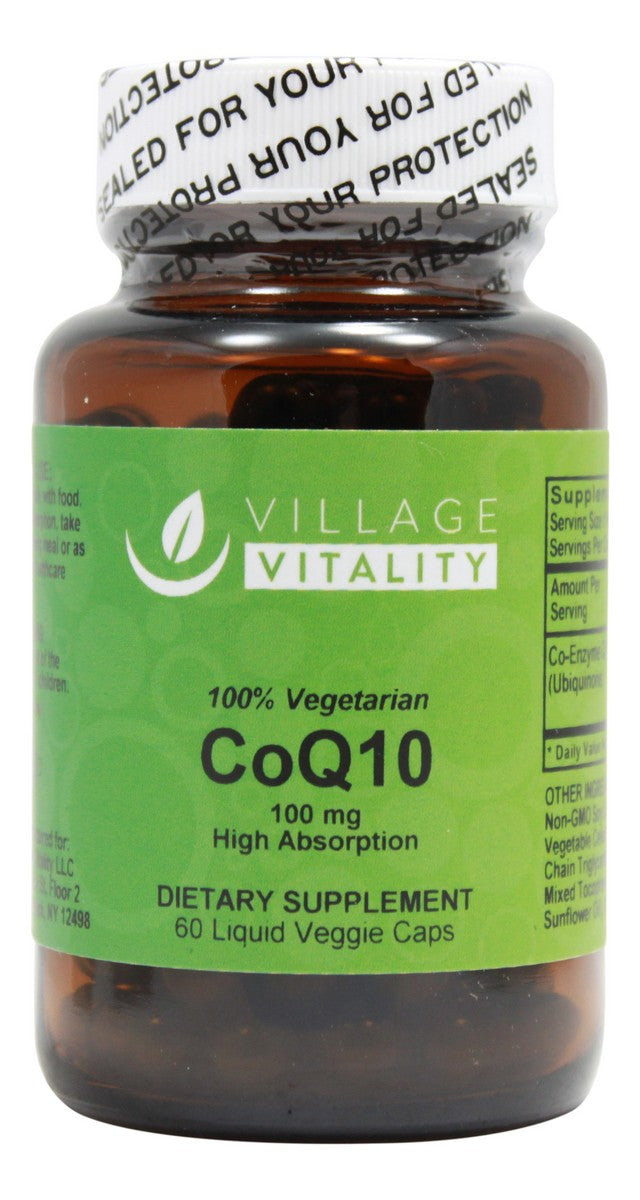 CoQ10 100mg - 60 Capsules - Front