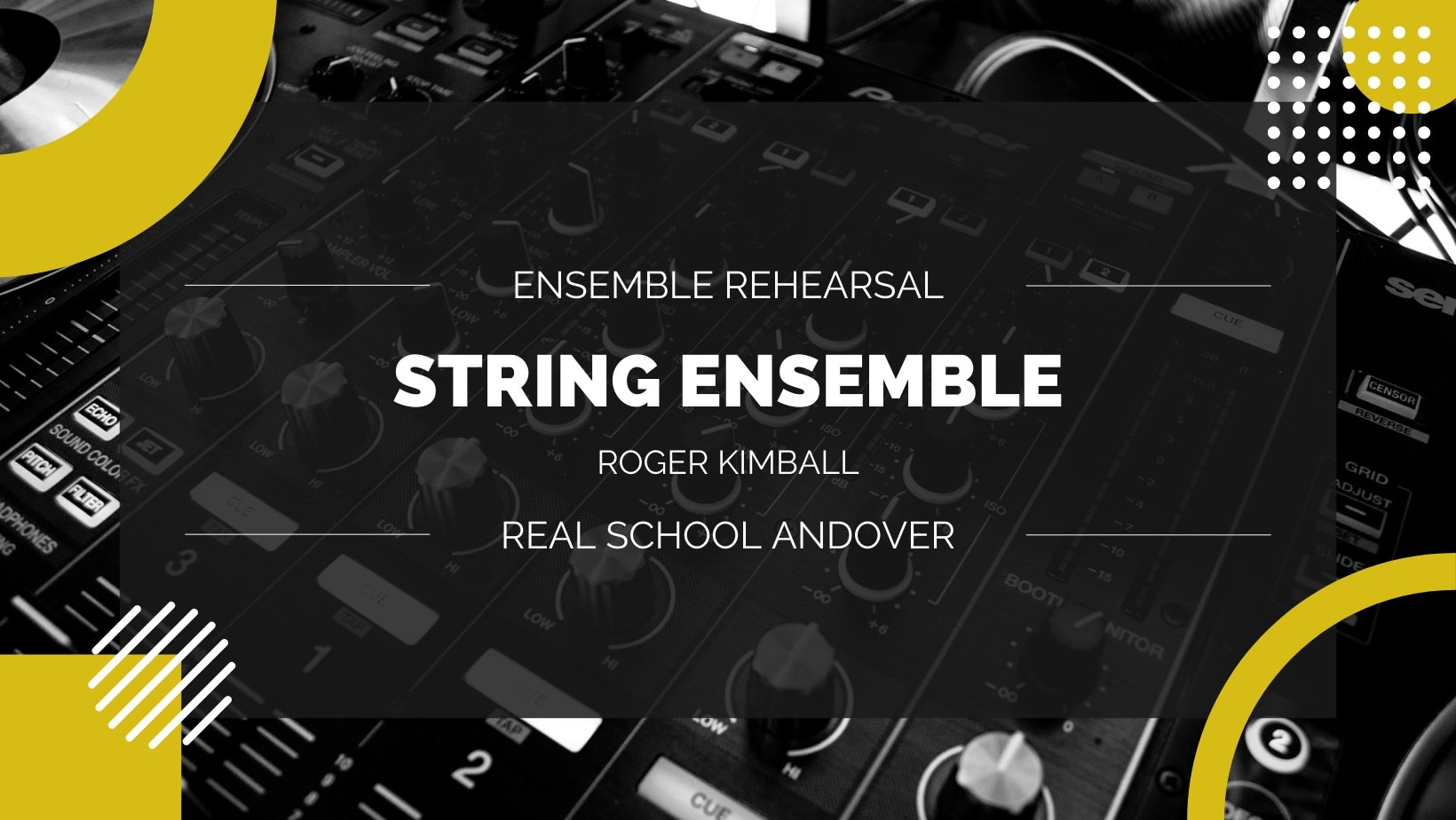 String Emsemble String Ensemble - The Real School of Music