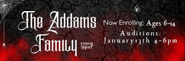 Addams Family - BUR Email Header Addams Family header image