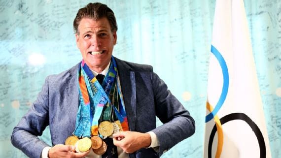 IOC replaces Hall's 10 medals lost in L.A. fires