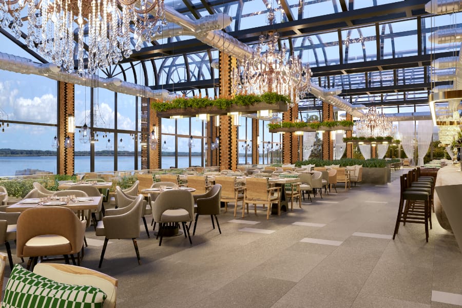 Cheap ways to renovate a restaurant.