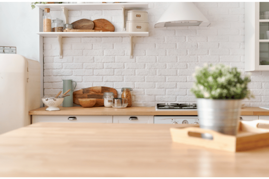 How to maximize space in a kitchen.