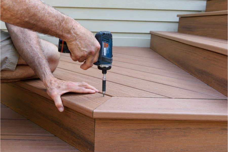 Composite decking in Philadelphia.