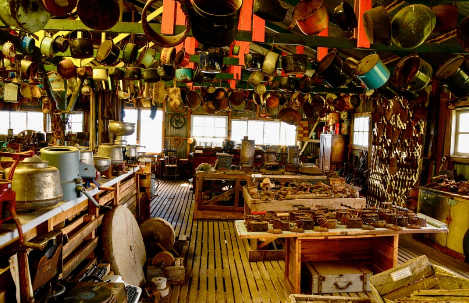 a hoarder house kitchen full of clutter