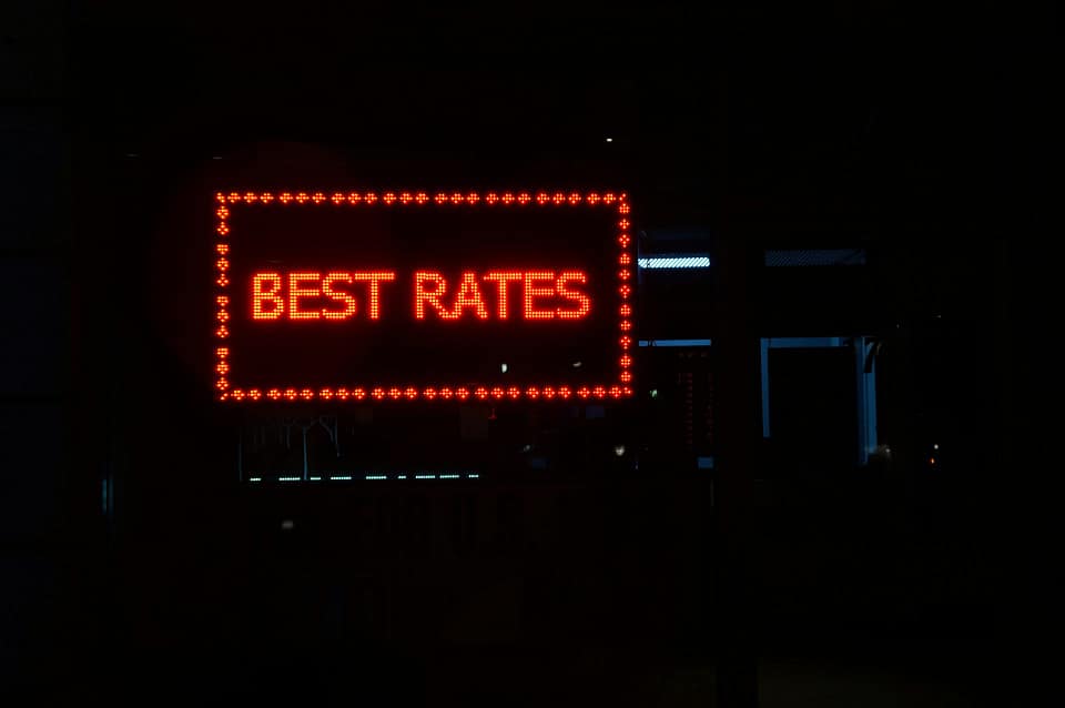Interest rates and real estate are directly linked.