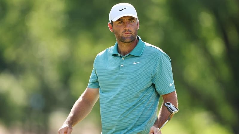 With a three-shot lead, Scottie Scheffler looks inevitable at the PGA Championship