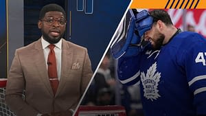 Maple Leafs' Stolarz injured, exits in 2nd period