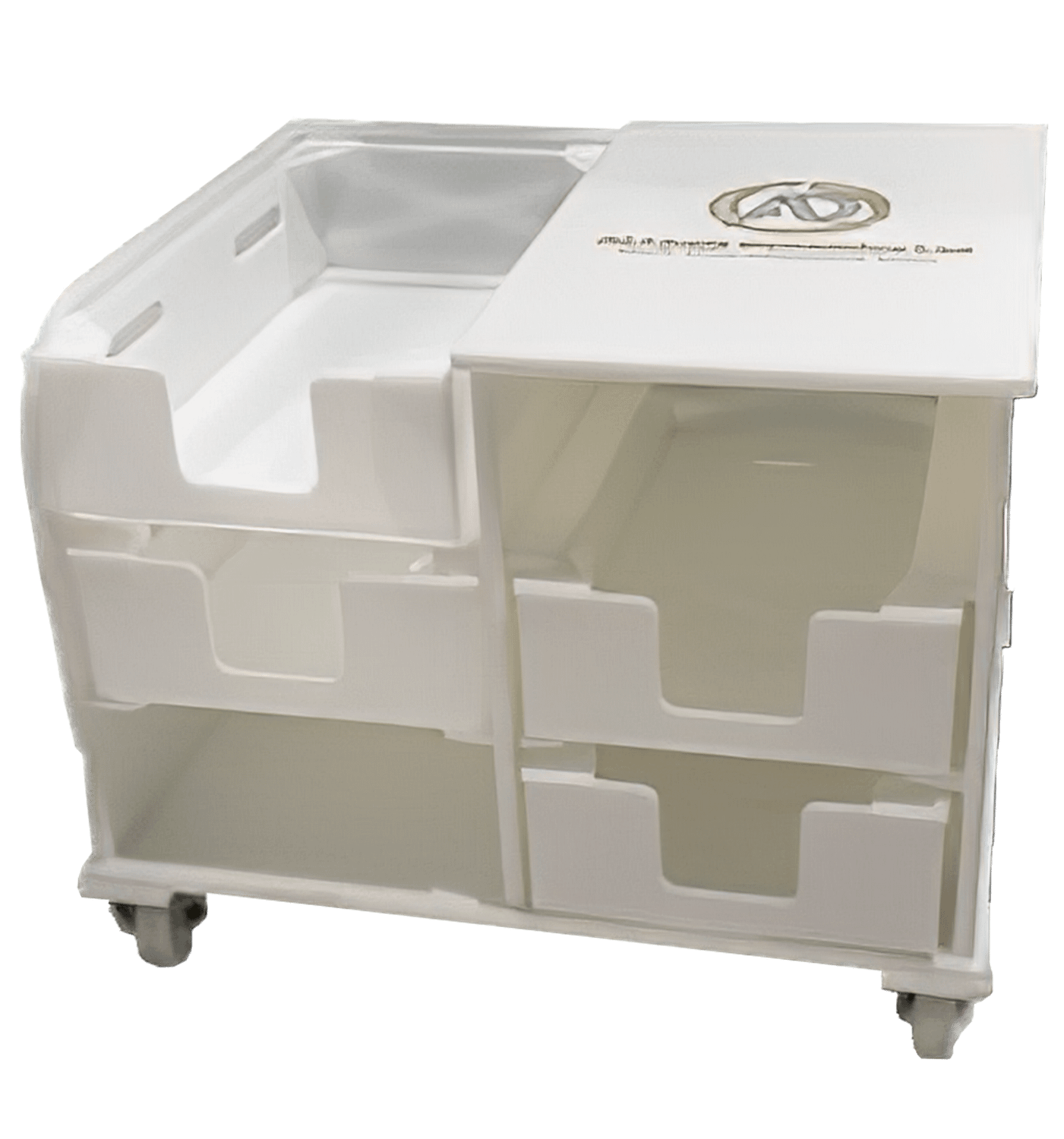 Bag Tray Cabinet - Transparent