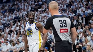 Draymond upset with 'agenda' after drawing tech