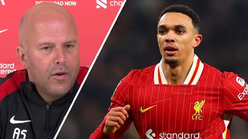 Liverpool boss Slot 'disappointed' by TAA exit