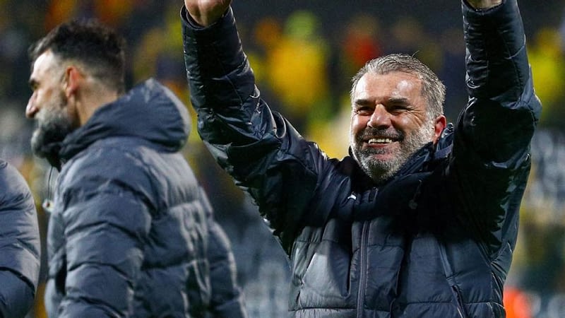 One game from glory, Postecoglou is doing it the "anti-Spursy" way
