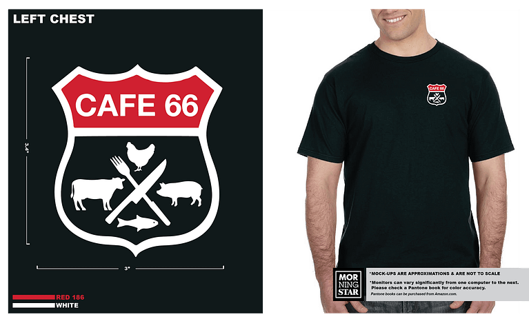 Cafe 66_Cafe 66 Logo Shirts_mOCKUP_980_black_LeftChest_2c