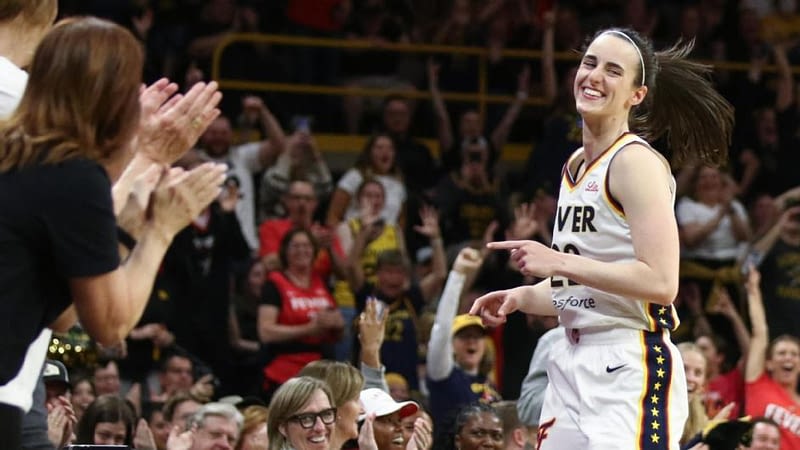 Clark's return to Iowa peaks at 1.6 million viewers