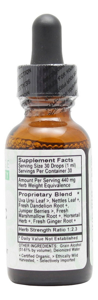 Diuretic - 1 oz Liquid - Supplement Facts