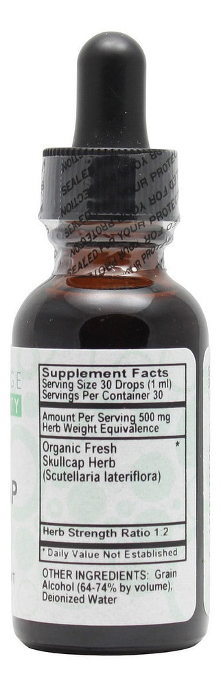 Skullcap - 1 oz Liquid - Supplement Facts