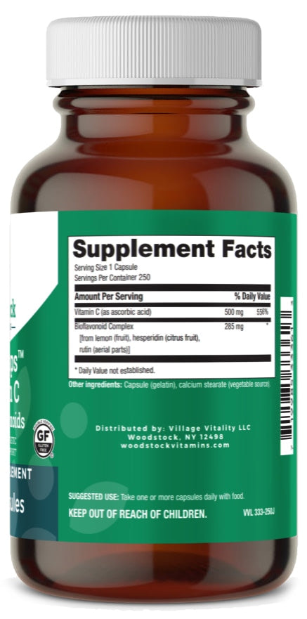 Bio C Caps Vitamin C With Bioflavonoids - 250 Capsules