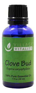 Clove  Bud Essential Oil - 1 oz - Front
