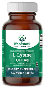 L-Lysine 1,000 mg - 120 Tablets